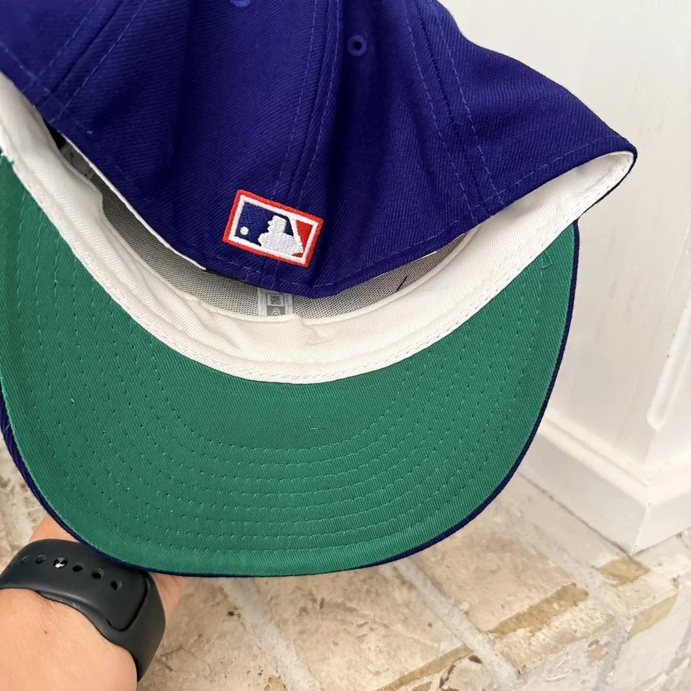 Chicago Cubs Hat Cap Fitted Mens 7 1/8 Baseball New Era 59FIFTY Heritage